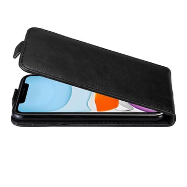iPhone 11 Suojakuori Lompakkokotelo (Musta)