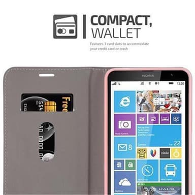 Nokia Lumia 1320 Suojakuori Lompakkokotelo (Sininen)