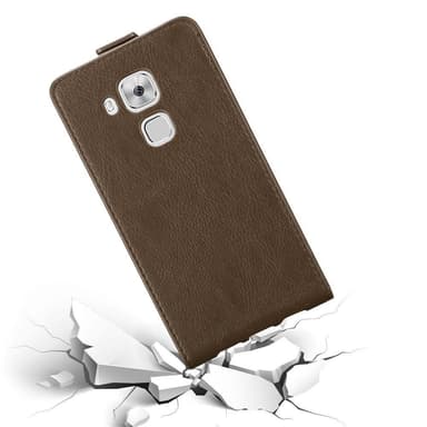 Huawei NOVA PLUS Suojakuori Lompakkokotelo (Ruskea)