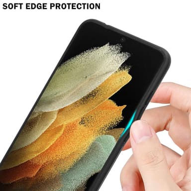 Suojakuori Samsung Galaxy S21 ULTRA Kotelo (Musta)