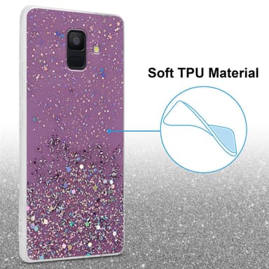 Samsung Galaxy A6 2018 Suojakuori Kotelo (Violetti)