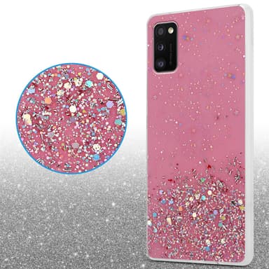 Samsung Galaxy A41 Suojakuori Kotelo (Vaaleanpunainen)