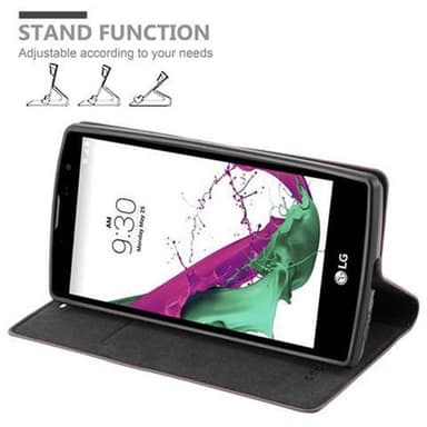 LG G4C / G4 MINI / MAGNA Suojakuori Lompakkokotelo