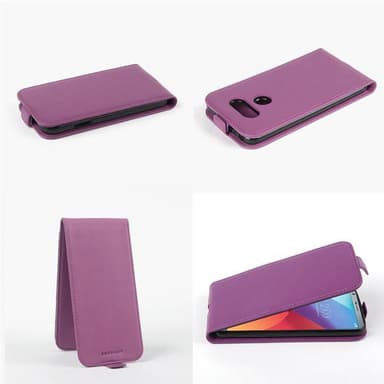 LG G6 Suojakuori Lompakkokotelo (Violetti)