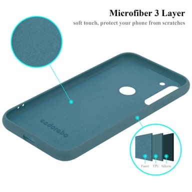Motorola MOTO G8 Suojakuori Kotelo Case (Green)