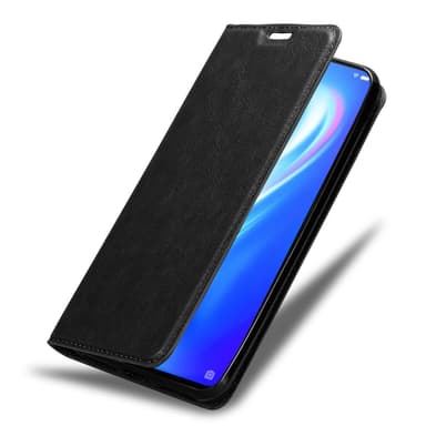 Vivo S1 Suojakuori Lompakkokotelo (Musta)