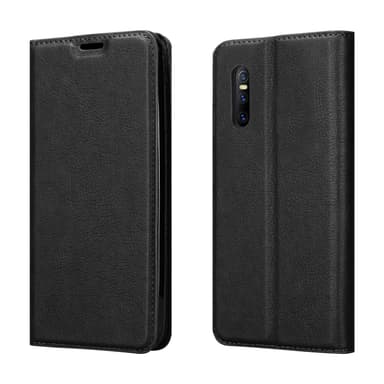 Vivo S1 Suojakuori Lompakkokotelo (Musta)