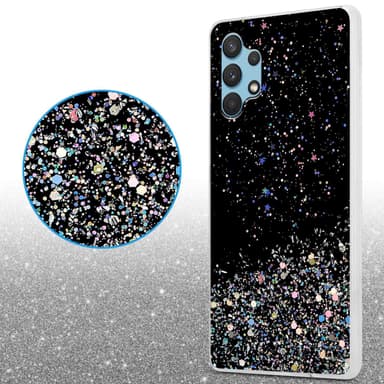 Samsung Galaxy A32 4G Suojakuori Kotelo (Musta)