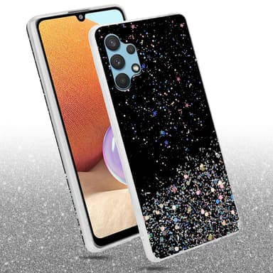 Samsung Galaxy A32 4G Suojakuori Kotelo (Musta)