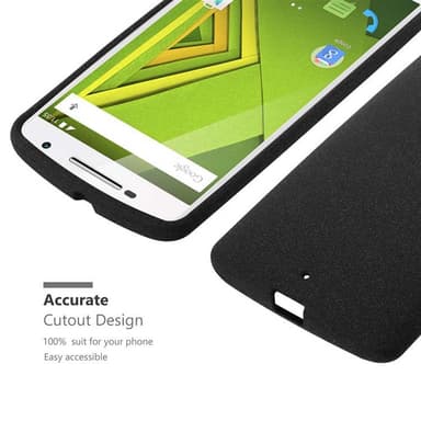 Suojakuori Motorola MOTO X PLAY Kotelo (Musta)