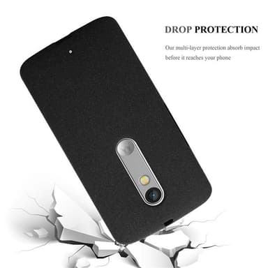 Suojakuori Motorola MOTO X PLAY Kotelo (Musta)