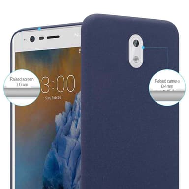 Nokia 3 2017 Suojakuori Kotelo Case (Sininen)