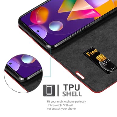 Samsung Galaxy M31s Suojakuori Lompakkokotelo