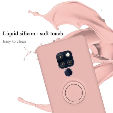 Huawei MATE 20 Suojakuori Kotelo (Vaaleanpunainen)