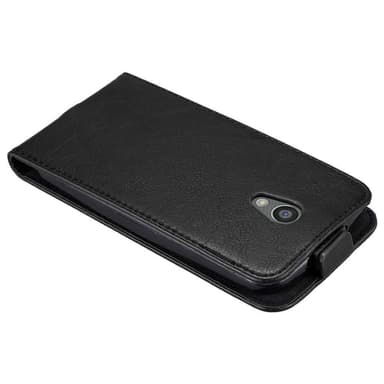 Motorola MOTO G2 Suojakuori Lompakkokotelo (Musta)