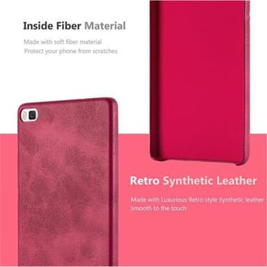Huawei P8 Suojakuori Case Kotelo (Punainen)