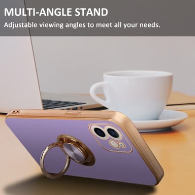 iPhone 12 MINI Suojakuori Kotelo (Violetti)