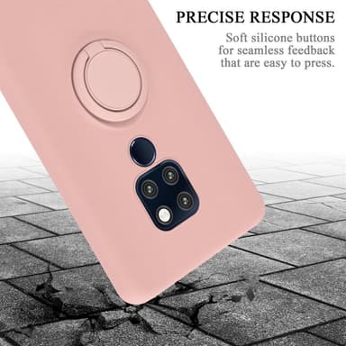 Huawei MATE 20 Suojakuori Kotelo (Vaaleanpunainen)