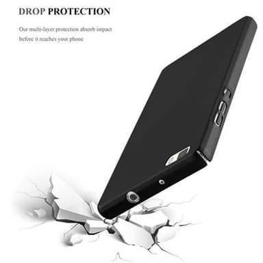Huawei P8 LITE 2015 Suojakuori Kotelo Cover (Musta)