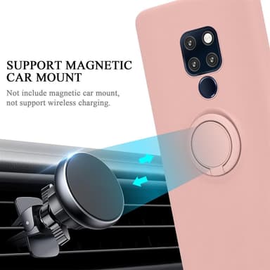 Huawei MATE 20 Suojakuori Kotelo (Vaaleanpunainen)