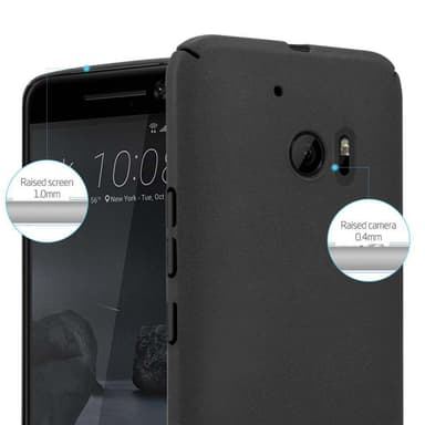 HTC ONE M10 Suojakuori Kotelo Case (Musta)