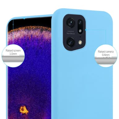 Suojakuori Oppo FIND X5 PRO Kotelo (Sininen)
