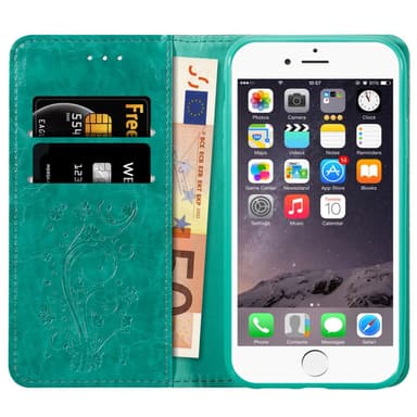 iPhone 6 PLUS / 6S PLUS Suojakuori Lompakkokotelo