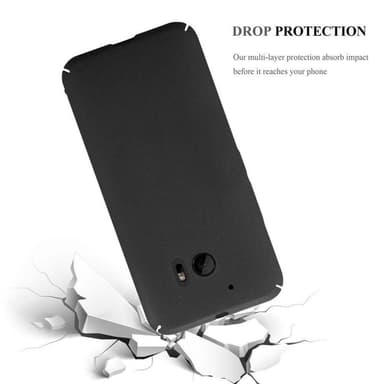 HTC ONE M10 Suojakuori Kotelo Case (Musta)