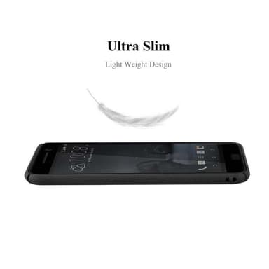 HTC ONE M10 Suojakuori Kotelo Case (Musta)