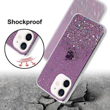 iPhone 12 MINI Suojakuori Kotelo (Violetti)