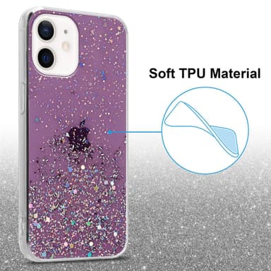 iPhone 12 MINI Suojakuori Kotelo (Violetti)
