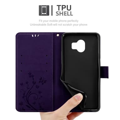 Samsung Galaxy J4 2018 Suojakuori Lompakkokotelo
