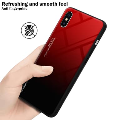 Suojakuori iPhone X / XS Kotelo (Musta)