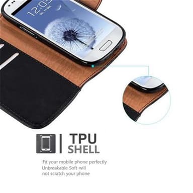 Samsung Galaxy S3 MINI Suojakuori Lompakkokotelo
