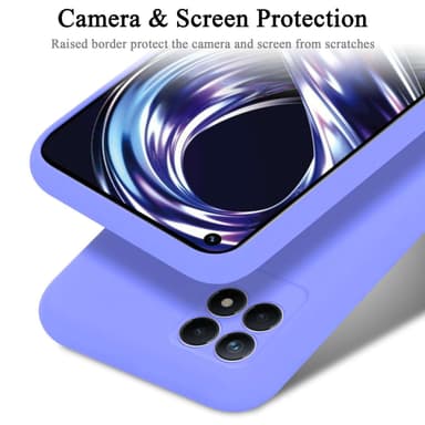 Realme 8i / Narzo 50 4G Suojakuori Kotelo (Violetti)
