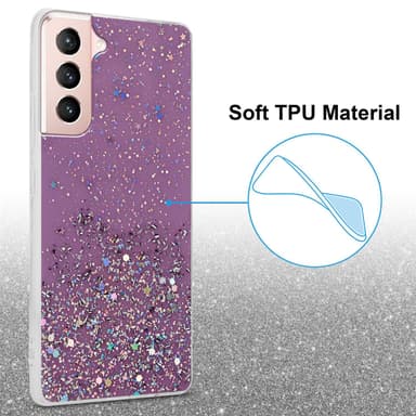 Samsung Galaxy S21 5G Suojakuori Kotelo (Violetti)