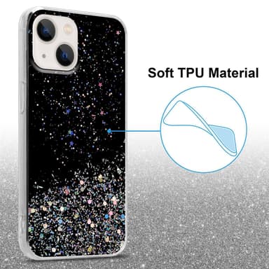 iPhone 13 Suojakuori Kotelo (Musta)