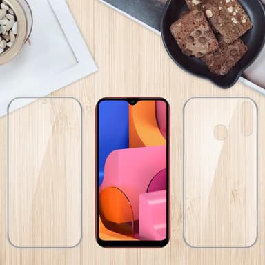Samsung Galaxy A20s Suojakuori Cover (Läpinäkyvä)