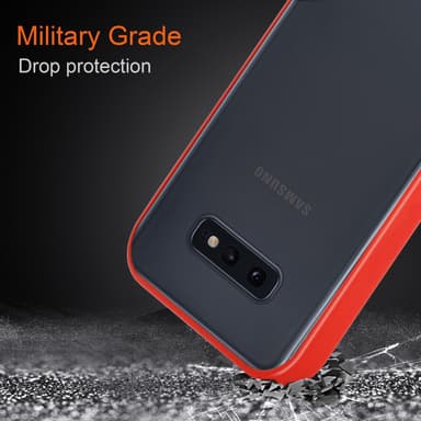 Samsung Galaxy S10e Suojakuori Kotelo (Läpinäkyvä)