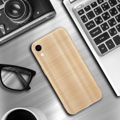 Suojakuori iPhone XR Kotelo (kulta)