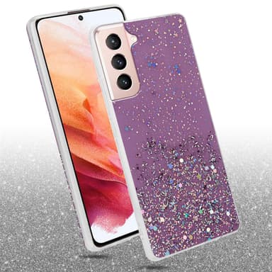 Samsung Galaxy S21 5G Suojakuori Kotelo (Violetti)