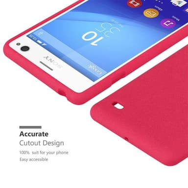 Suojakuori Sony Xperia C4 Kotelo (Punainen)