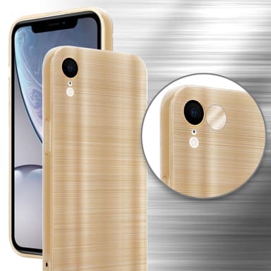 Suojakuori iPhone XR Kotelo (kulta)