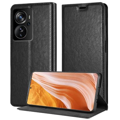 ZTE Axon 40 PRO Suojakuori Lompakkokotelo (Musta)