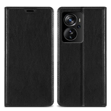 ZTE Axon 40 PRO Suojakuori Lompakkokotelo (Musta)