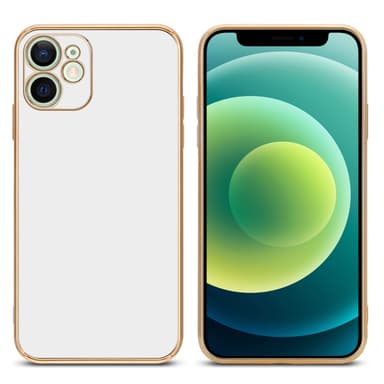 iPhone 12 MINI Suojakuori Case Cover (Valkoinen)