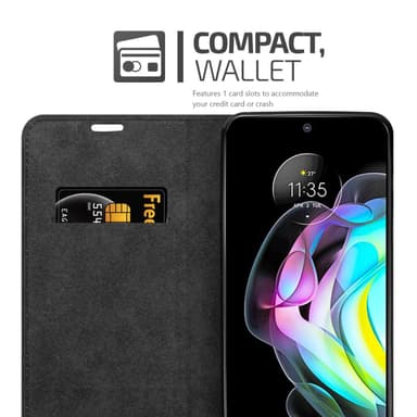 Motorola EDGE 20 Suojakuori Lompakkokotelo (Punainen)