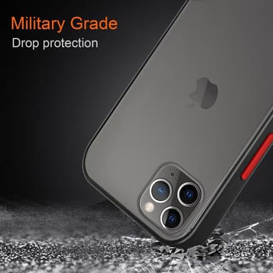 iPhone 11 PRO MAX Suojakuori Kotelo (Läpinäkyvä)
