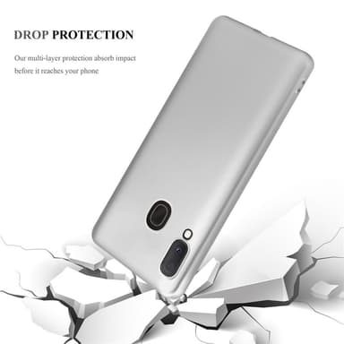 Samsung Galaxy A10e / A20e Suojakuori Kotelo (Hopea)