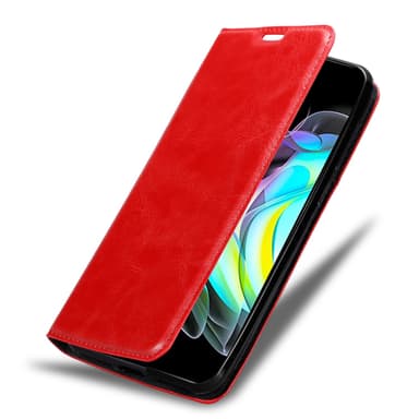 Motorola EDGE 20 Suojakuori Lompakkokotelo (Punainen)